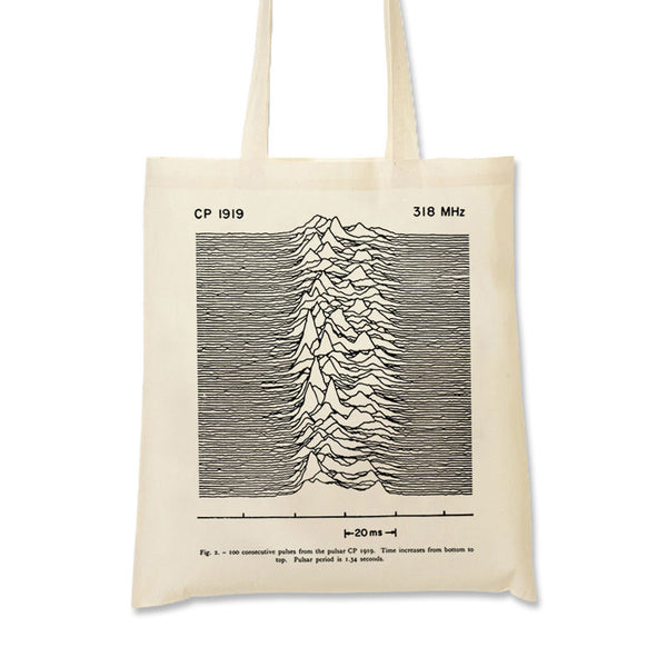Signed 'CP 1919' Pulsar Tote Bag