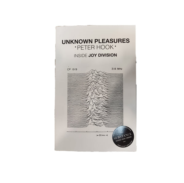 Signed 'Unknown Pleasures: Inside Joy Division' Book