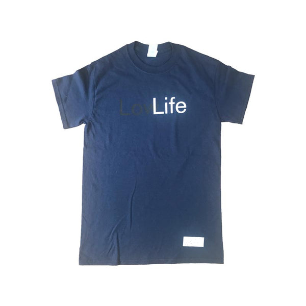 Signed Low Life Blue Mens T-Shirt